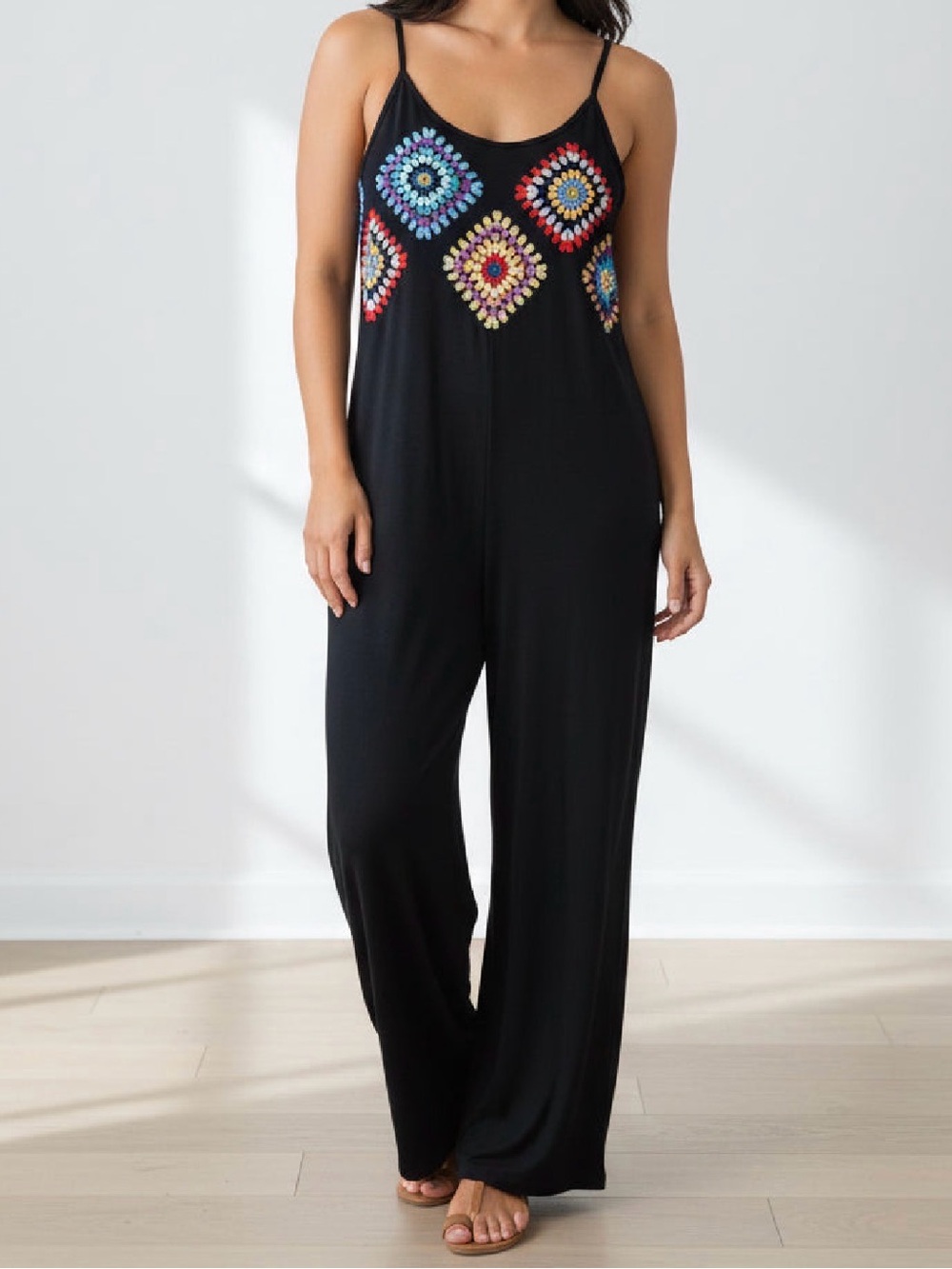 Emery Rose Patchwork Boho Hippie Jumper – Size 1X